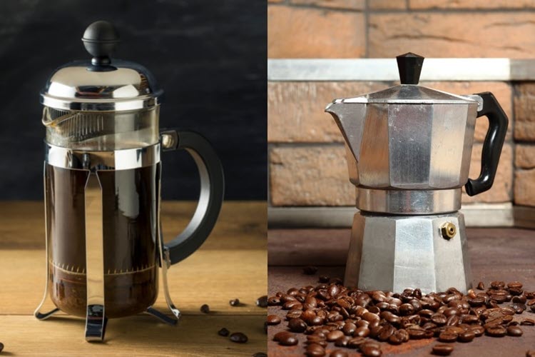 french press vs moka pot, what's the difference